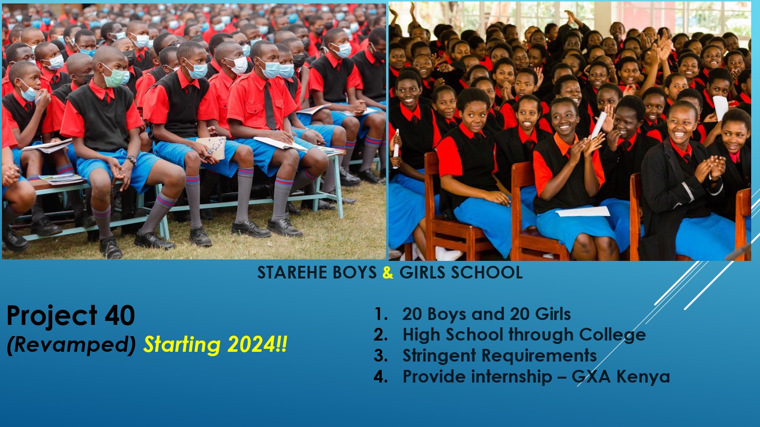 Starehe Boys & Girls School program